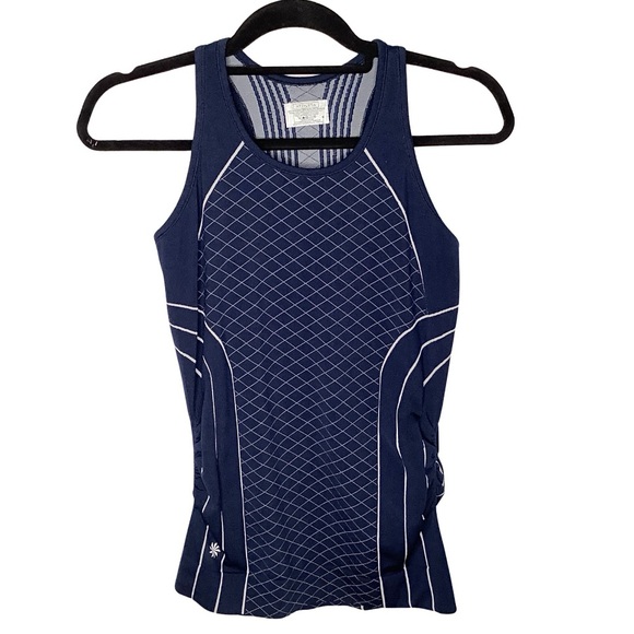 Athleta Finish Fast Line Racerback Tank Top Women's Size Small Athletic Workout - Picture 2 of 10